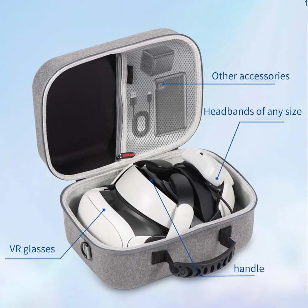 Housse de Transport pour BOBOVR M3 Pro, S3 Pro, Kiwi Elite & Grips Meta Quest 3