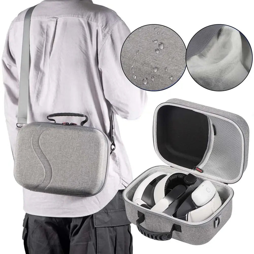 Housse de Transport pour BOBOVR M3 Pro, S3 Pro, Kiwi Elite & Grips Meta Quest 3