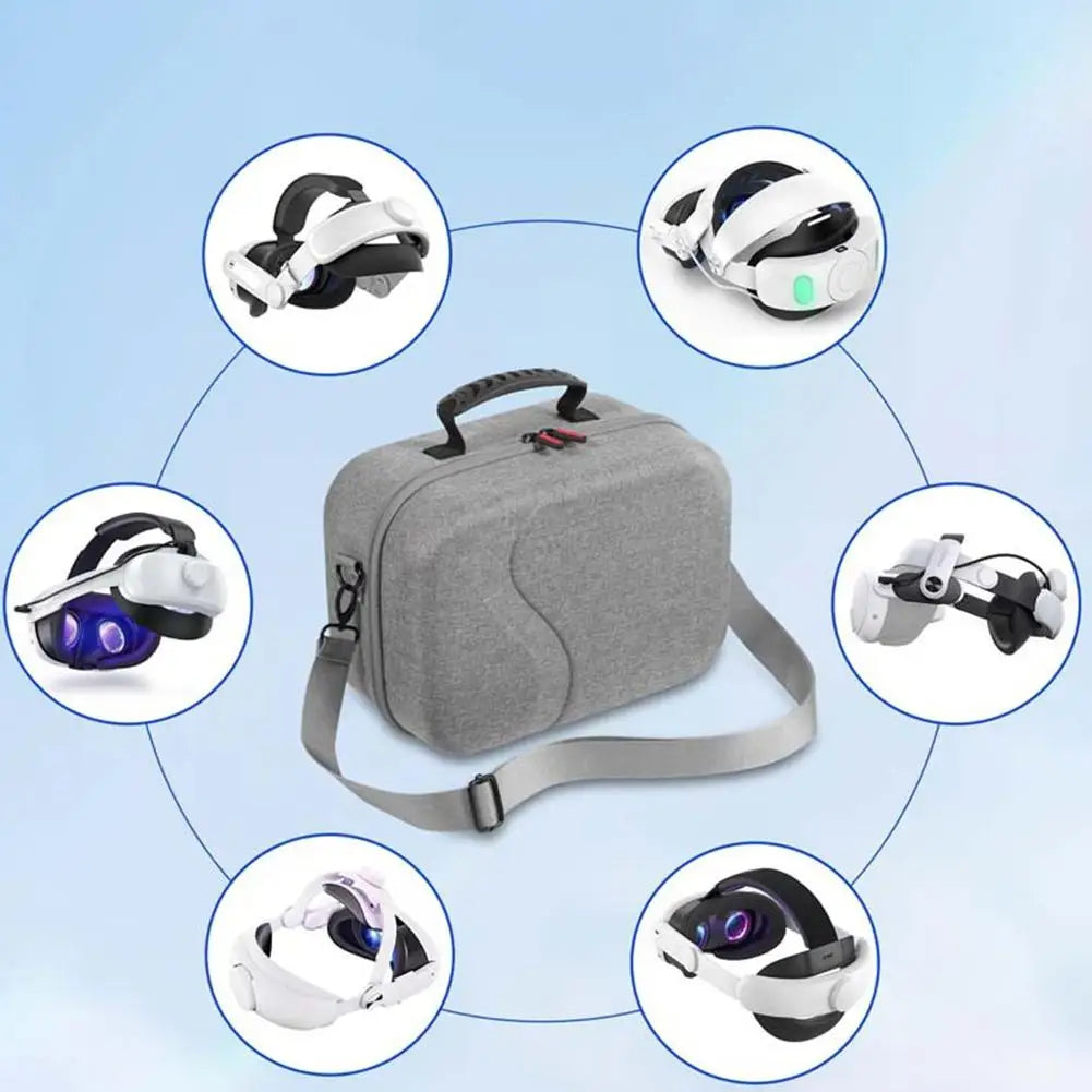 Housse de Transport pour BOBOVR M3 Pro, S3 Pro, Kiwi Elite & Grips Meta Quest 3