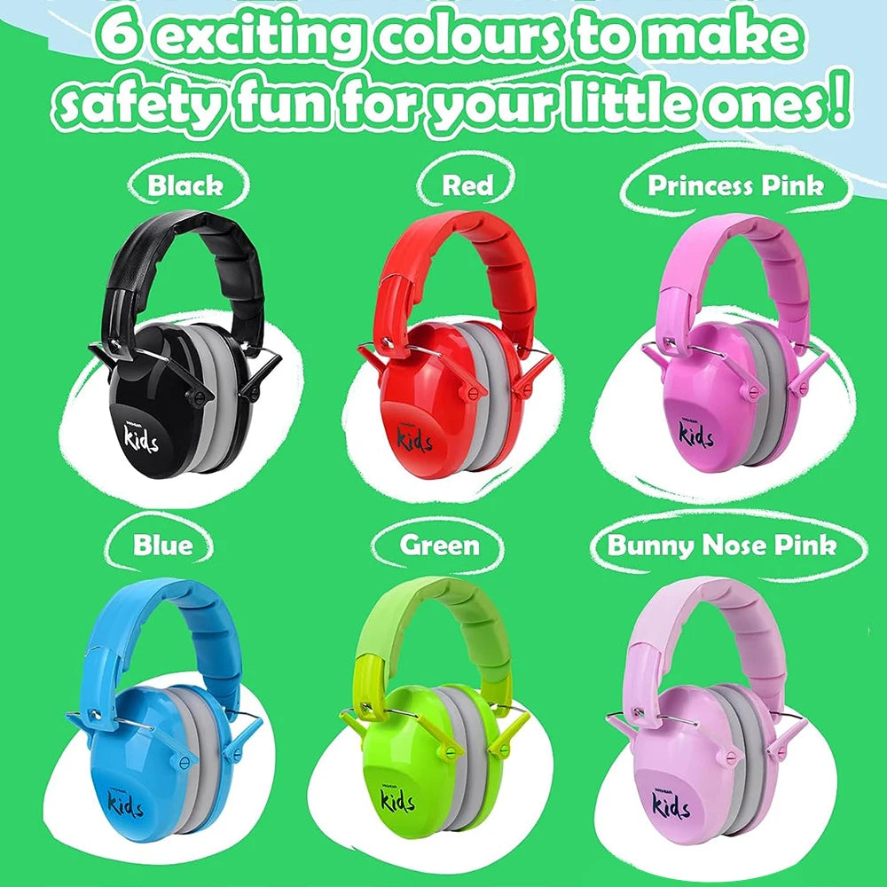 ZOHAN Protection Auditive pour Enfants – Casque Anti-Bruit pour Bébés, Enfants avec Autisme, Tout-Petits, Lecture et Sommeil