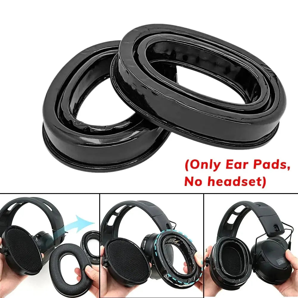 Coussinets Gel pour Casque Tactique 3M Peltor – Protection Auditive de Sport pour Chasse et Tir