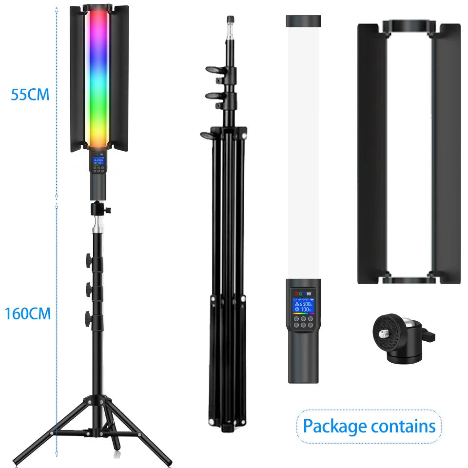 Mini Lampe RGB Hot Boot – Lumière d’Ambiance LED Portable pour Photographie Live, Beauté et Caméra Mobile