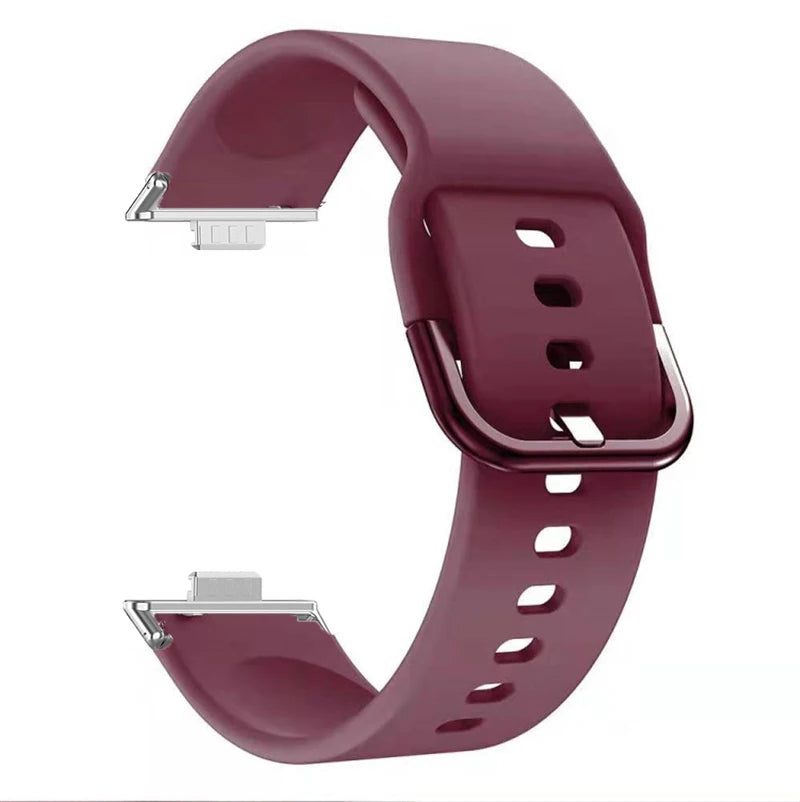 Bracelet Silicone pour Huawei Watch Fit 3 – Bande de Remplacement Confortable et Durable