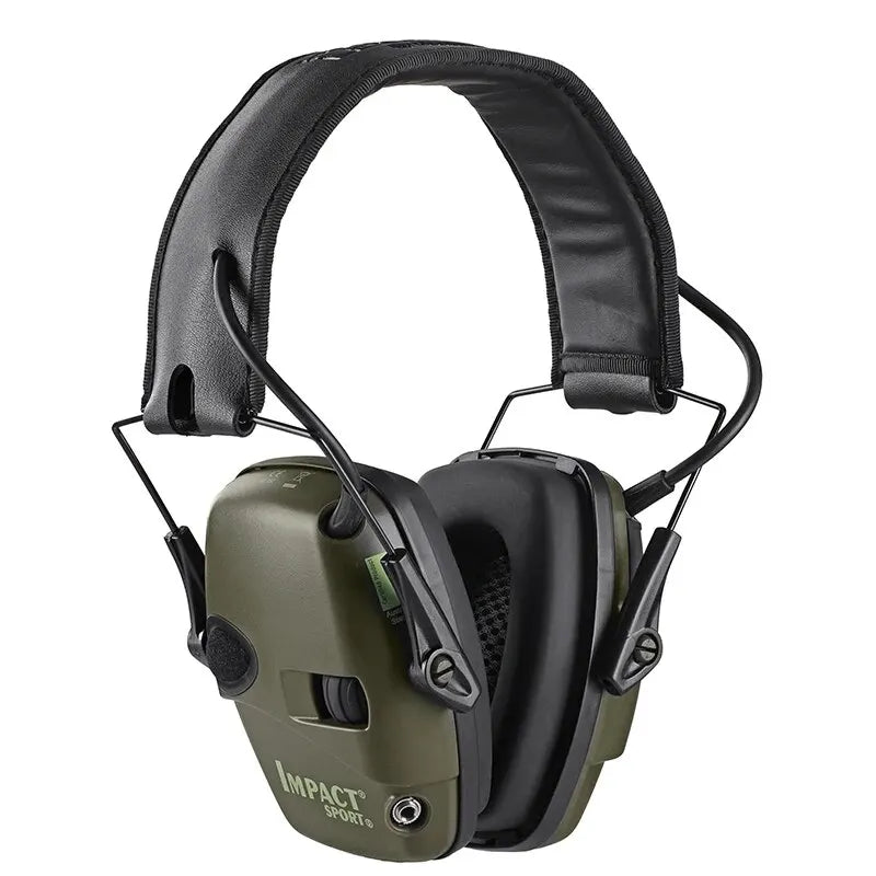 Earmuffs de Tir Électroniques – Casque Tactique avec Amplification Sonore et Protection Anti-Bruit pour Sports de Plein Air
