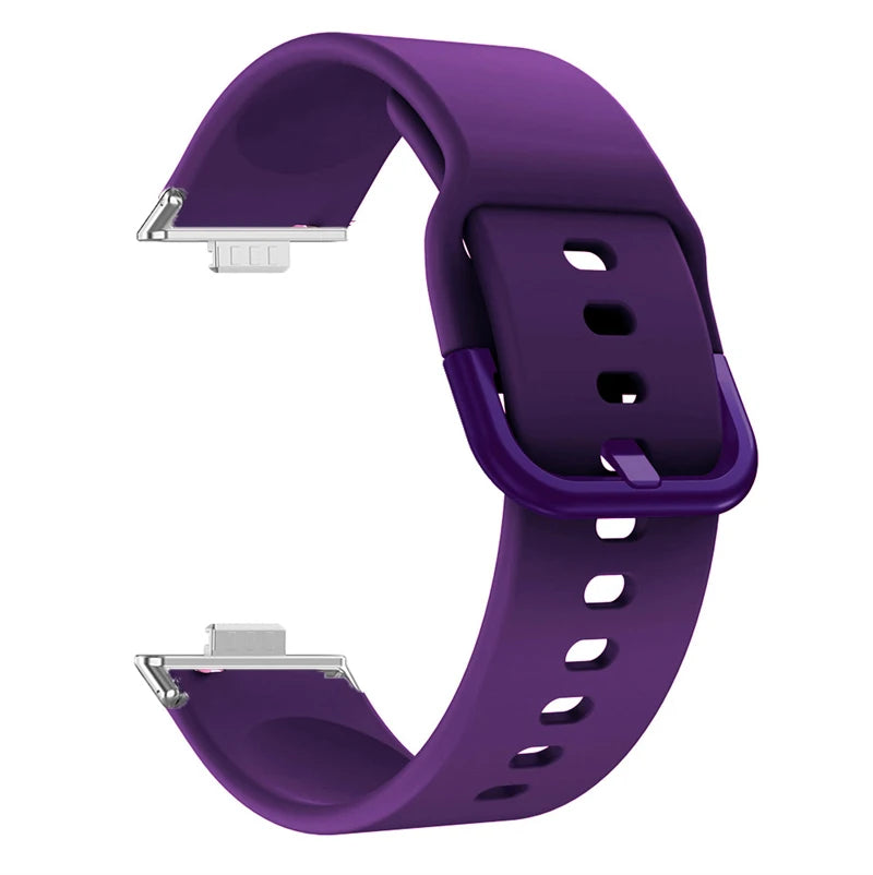 Bracelet Silicone pour Huawei Watch Fit 3 – Bande de Remplacement Confortable et Durable