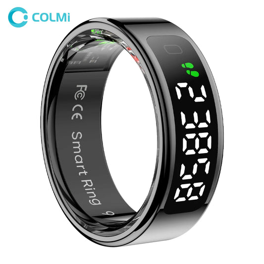 Bague Connectée COLMI R12 2025 – Écran, Touch, Recharge Wireless, Waterproof 5 ATM