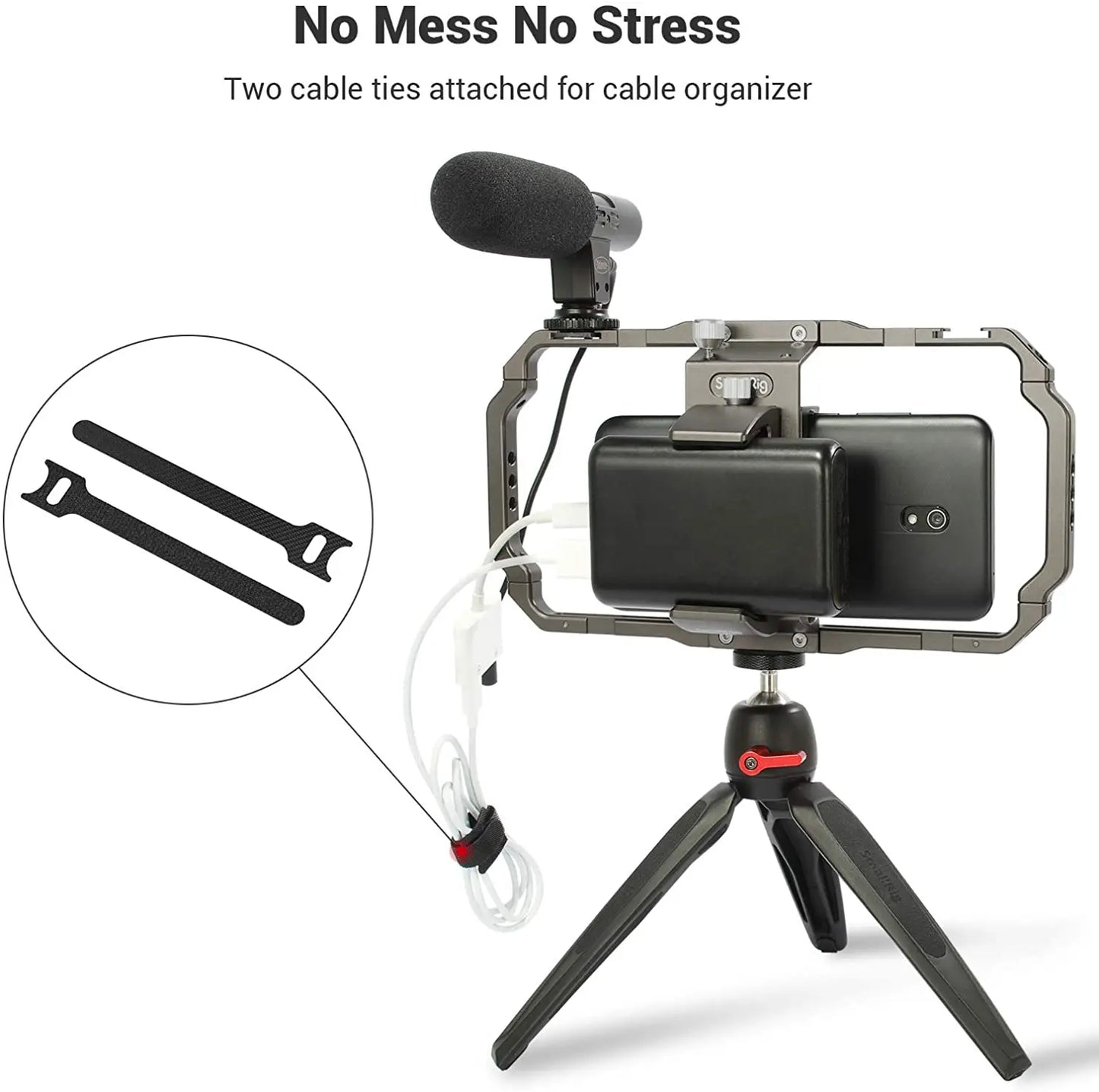 Stabilisateur pour Smartphone SmallRig 2791 – Vlogging & Streaming Pro