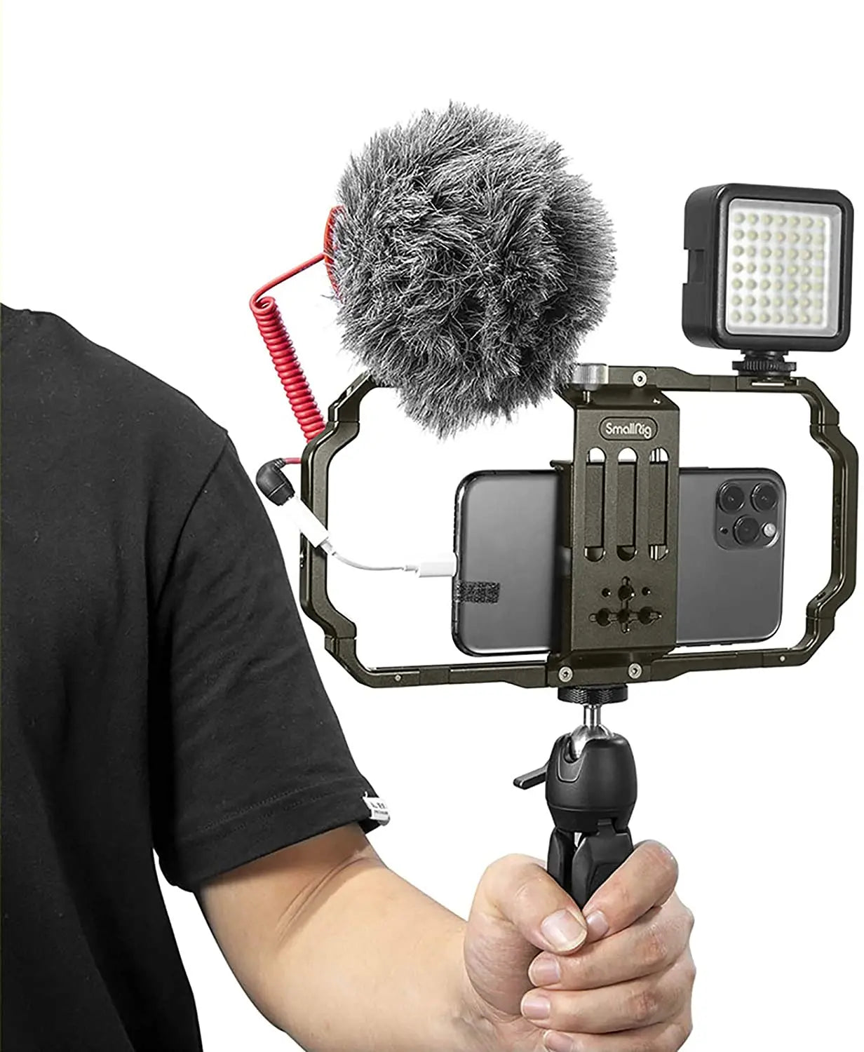 Stabilisateur pour Smartphone SmallRig 2791 – Vlogging & Streaming Pro