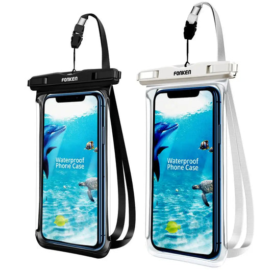 Pochette étanche transparente pour Smartphone ou effets personnels, idéal pour toutes activités en zone humide