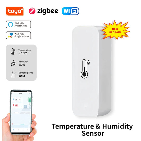 Capteur Intérieur de Température et d’Humidité Tuya WiFi / Zigbee