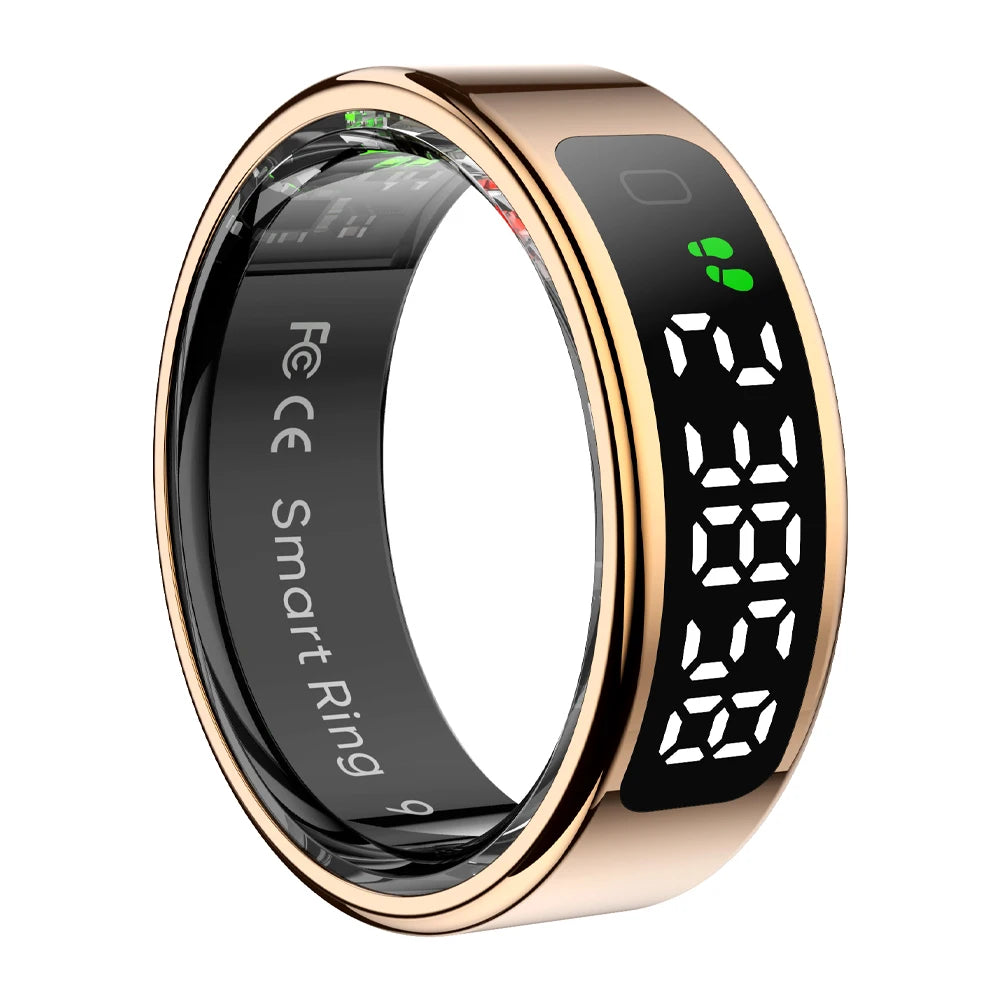 Bague Connectée COLMI R12 2025 – Écran, Touch, Recharge Wireless, Waterproof 5 ATM