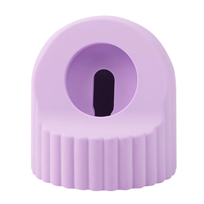 Support Chargeur en Silicone pour Apple Watch – Station de Recharge Compatible Ultra, Series 10 à 2, Toutes Tailles (38-49mm)