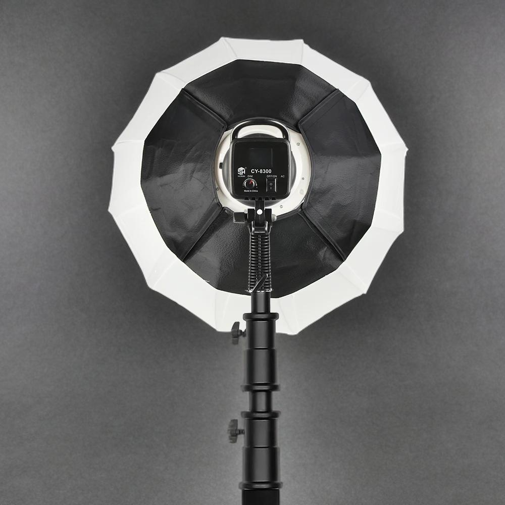 Kit complet diffuseur de lumière et lampe 100W pour vidéo et photographie