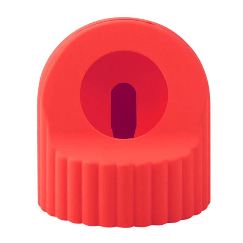 Support Chargeur en Silicone pour Apple Watch – Station de Recharge Compatible Ultra, Series 10 à 2, Toutes Tailles (38-49mm)