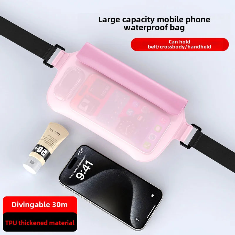 Sac Étanche IPX8 pour Téléphone – Compatible iPhone, Samsung, Redmi