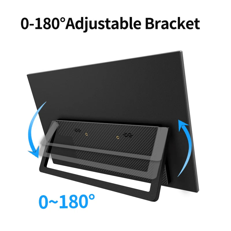 Écran Portable HGFRTEE 14,1 pouces – Moniteur Mobile IPS pour Extension d’Écran Laptop, Xbox, Raspberry Pi avec Support Inclus