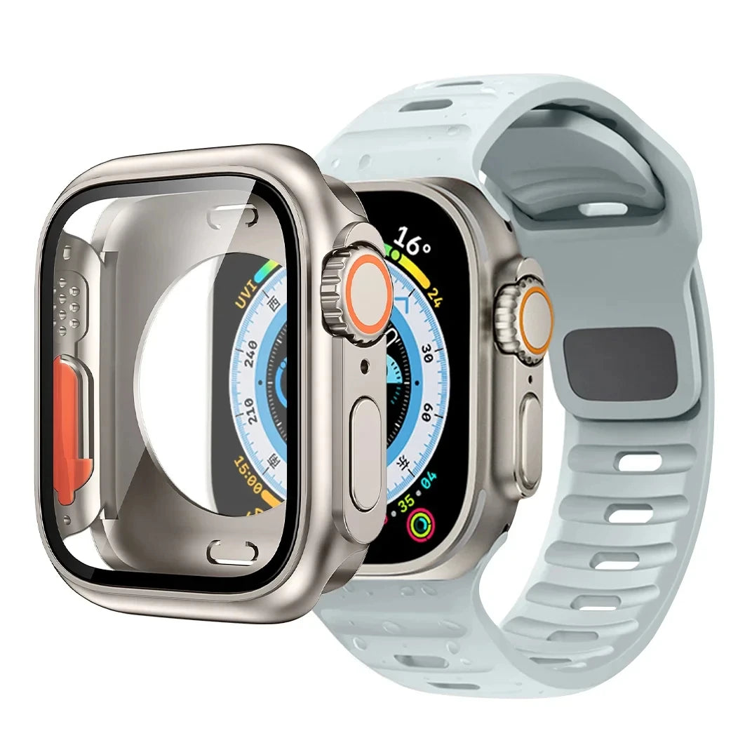 Bracelet Sport Silicone + Protection Apple Watch