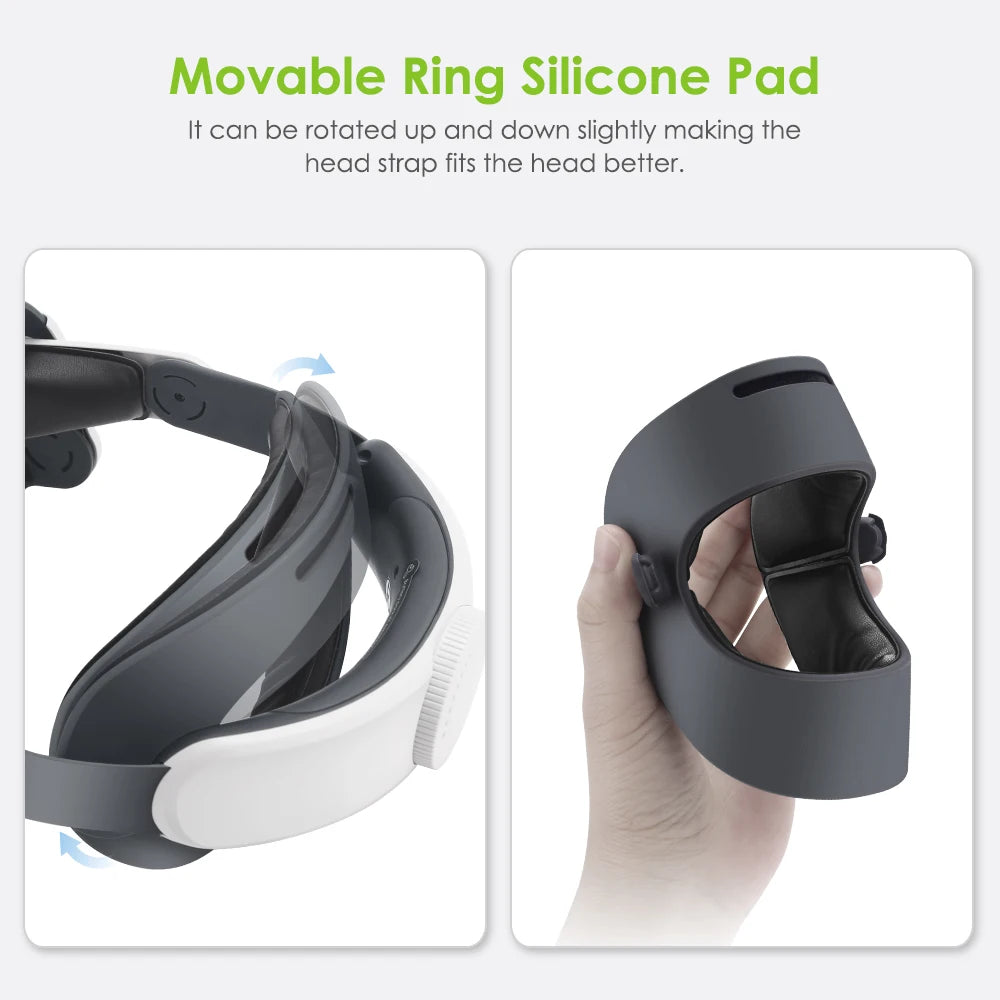 BOBOVR M2 Plus Head Strap – Sangle Elite avec Double Batterie pour Quest 2