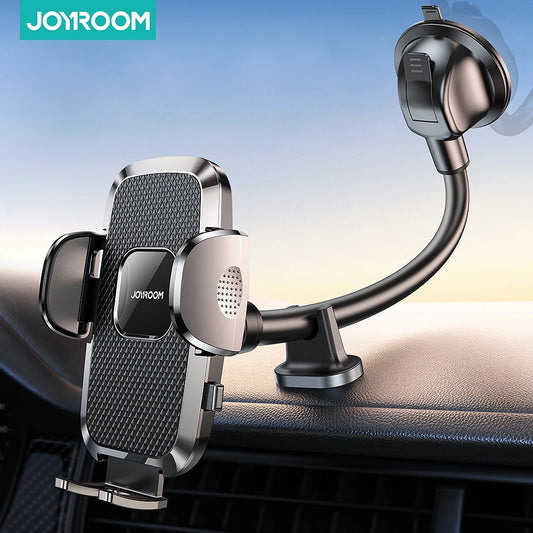 Support Téléphone Voiture Tableau de Bord – Vue 360°, Bras Flexible Long 9 pouces, Fixation Universelle pour Pare-brise et Grille d’Aération