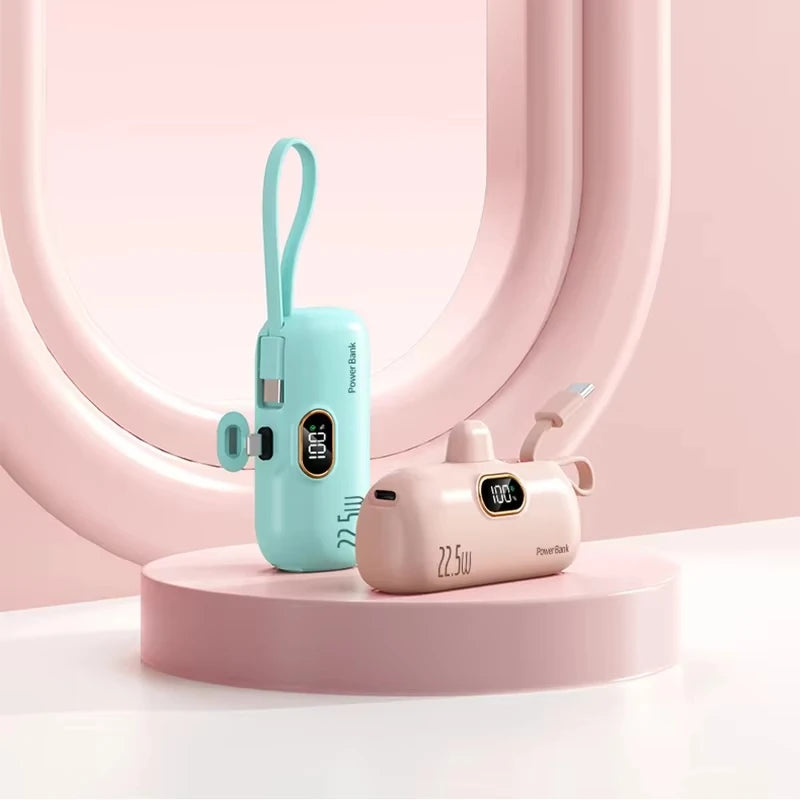 OnePlus Mini Power Bank Portable 10000mAh – Batterie Externe Capsule à Charge Rapide pour iPhone et USB Type-C