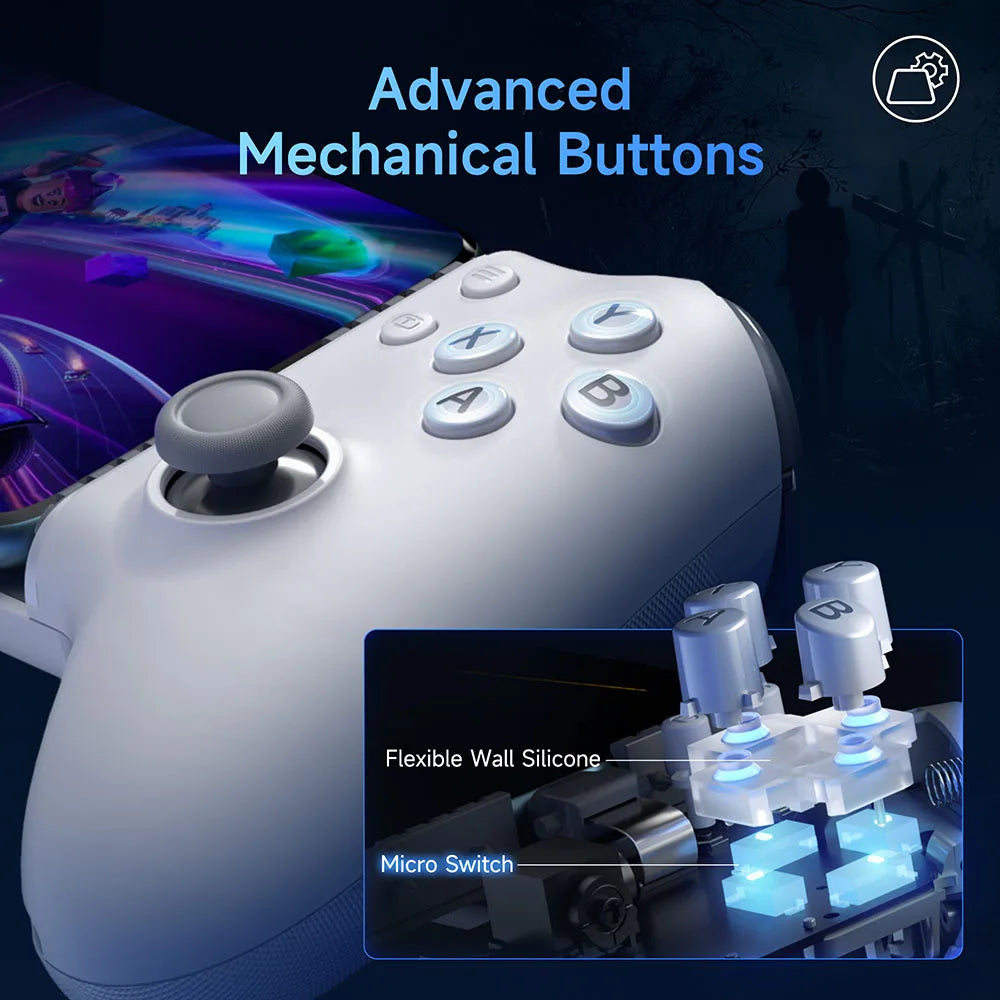 Manette EasySMX M15 – Contrôleur Mécanique avec Connecteur Type-C pour Smartphones Android et iPhone 15/16