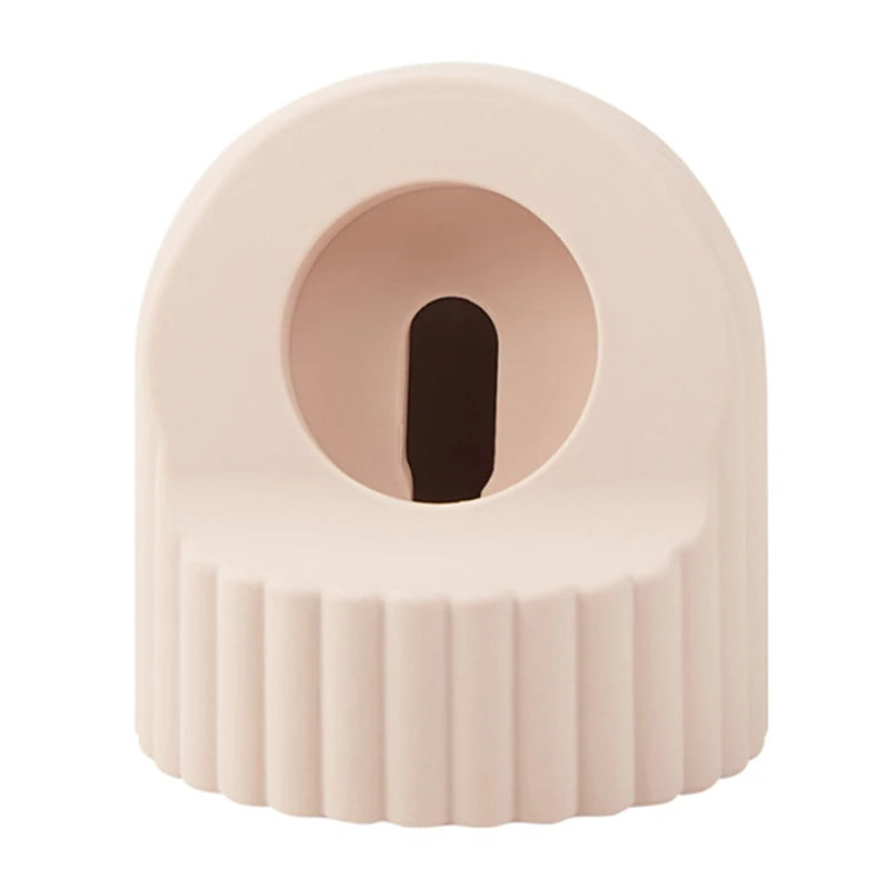 Support Chargeur en Silicone pour Apple Watch – Station de Recharge Compatible Ultra, Series 10 à 2, Toutes Tailles (38-49mm)