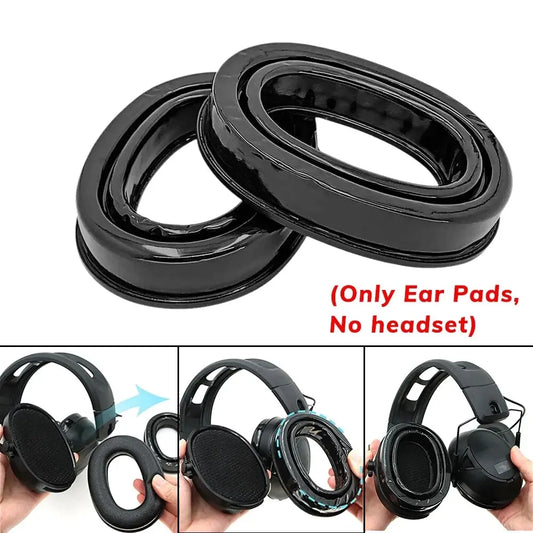 Coussinets Gel pour Casque Tactique 3M Peltor – Protection Auditive de Sport pour Chasse et Tir
