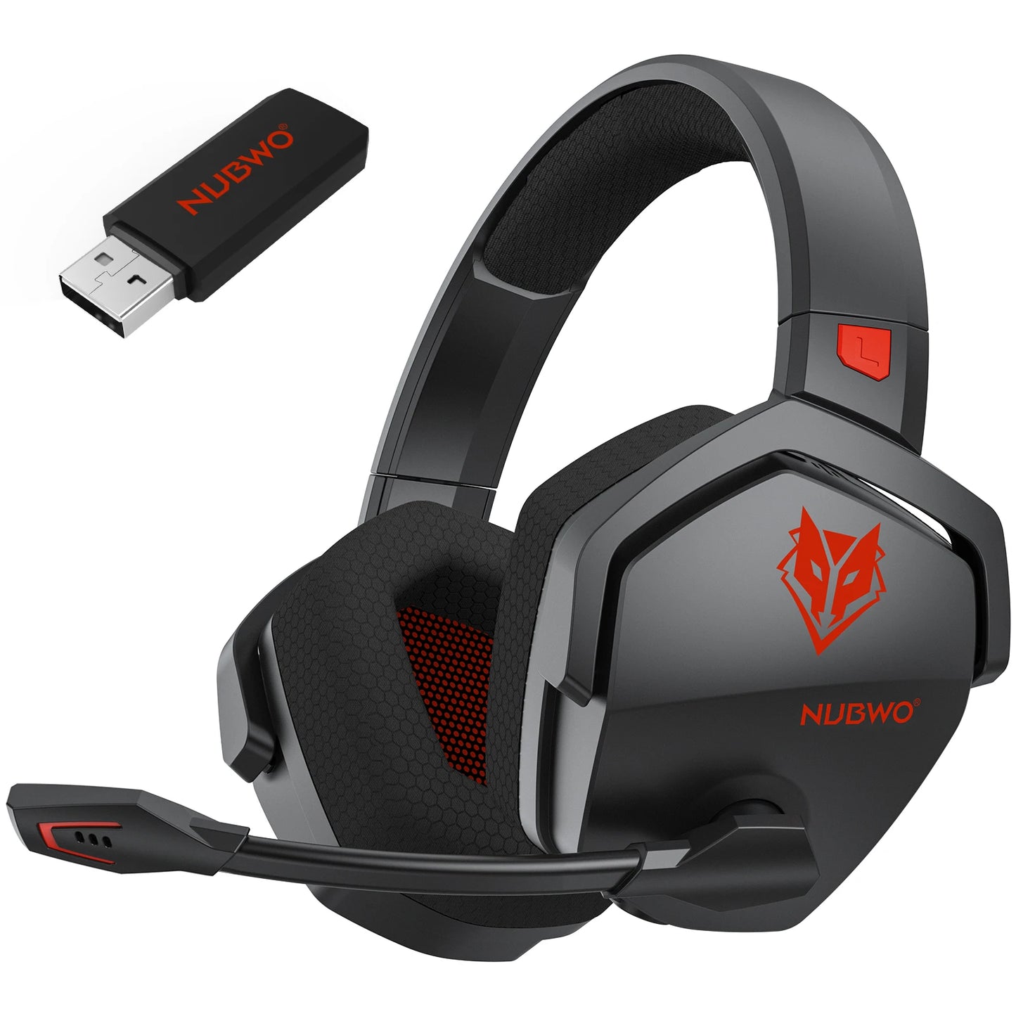 Casque Gaming Sans Fil NUBWO G06 – Double Connectivité 2.4GHz et Bluetooth avec Microphone pour PS5, PS4, PC, Mobile et Switch