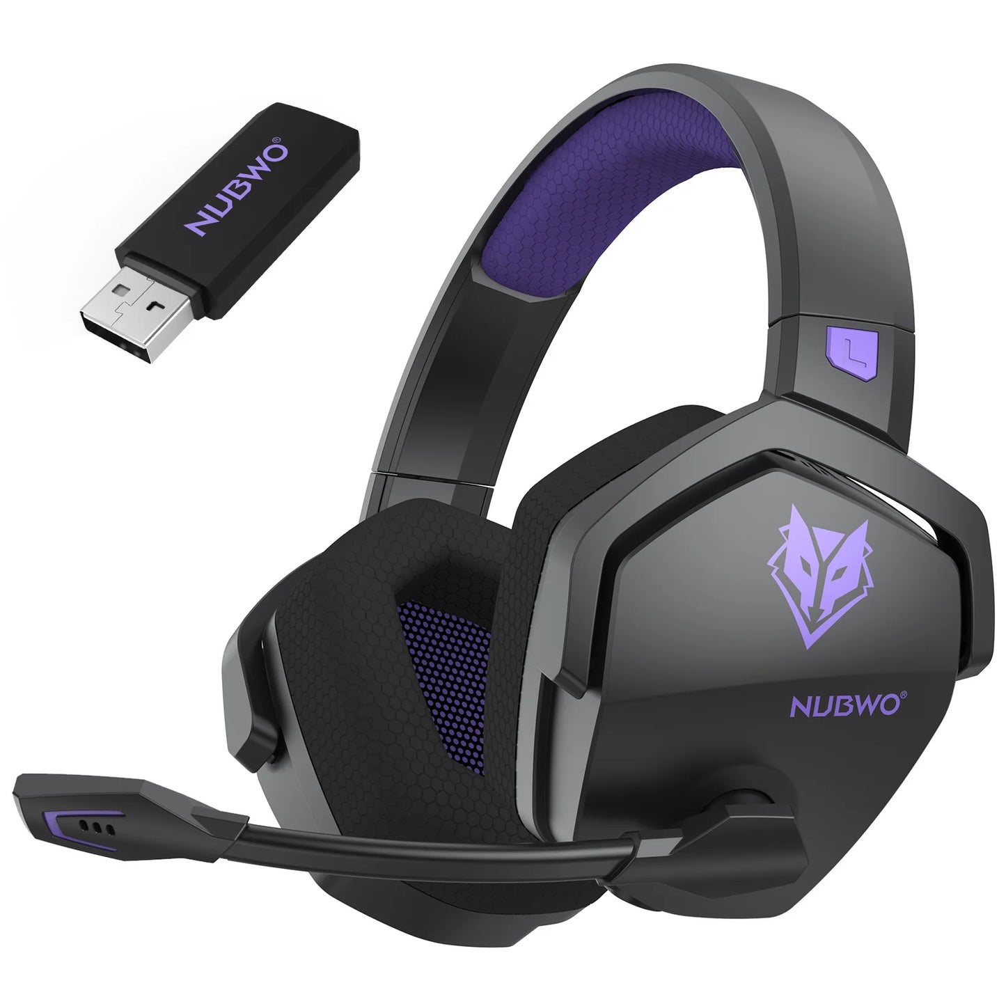 Casque Gaming Sans Fil NUBWO G06 – Double Connectivité 2.4GHz et Bluetooth avec Microphone pour PS5, PS4, PC, Mobile et Switch