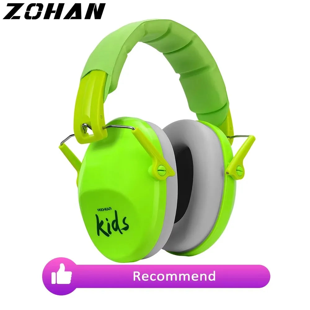 ZOHAN Protection Auditive pour Enfants – Casque Anti-Bruit pour Bébés, Enfants avec Autisme, Tout-Petits, Lecture et Sommeil