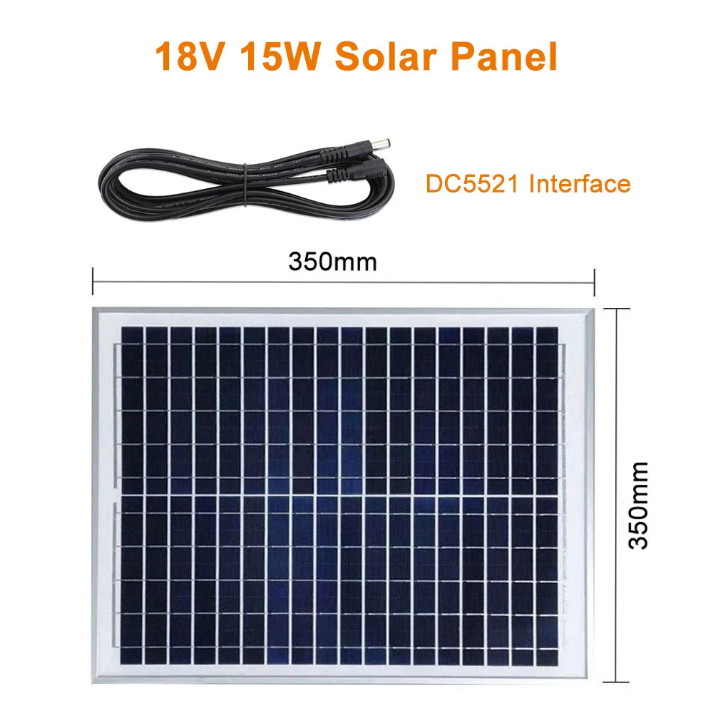 Station d’Énergie Portable 100W 24000mAh – Générateur Solaire LiFePO4 220V/110V pour Camping et Voyages
