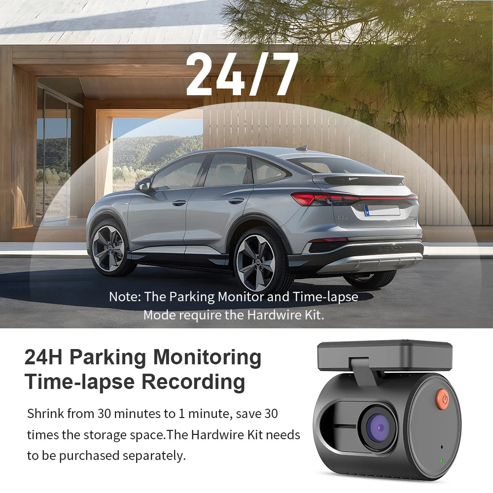 KAWA MINI 3 – Dash Cam 2K pour Voiture