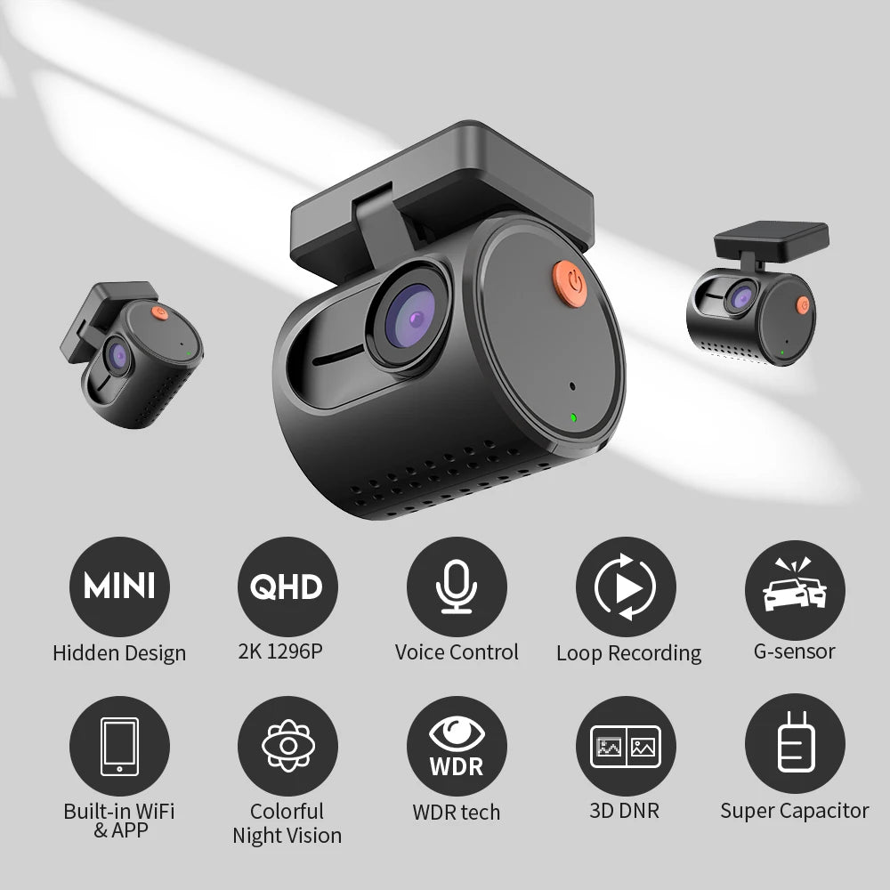 KAWA MINI 3 – Dash Cam 2K pour Voiture