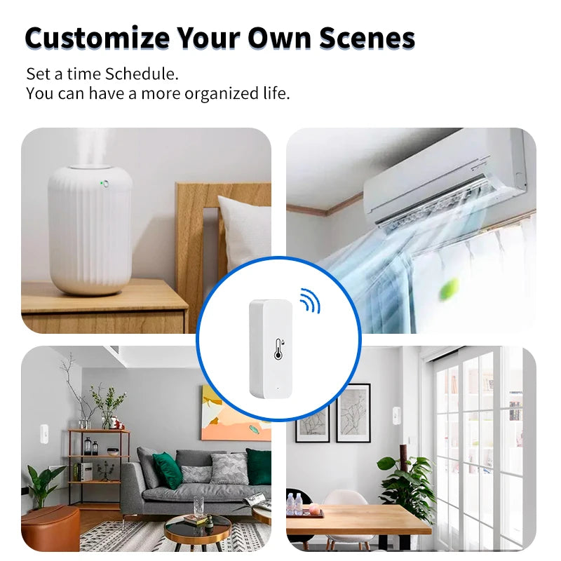Capteur Intérieur de Température et d’Humidité Tuya WiFi / Zigbee