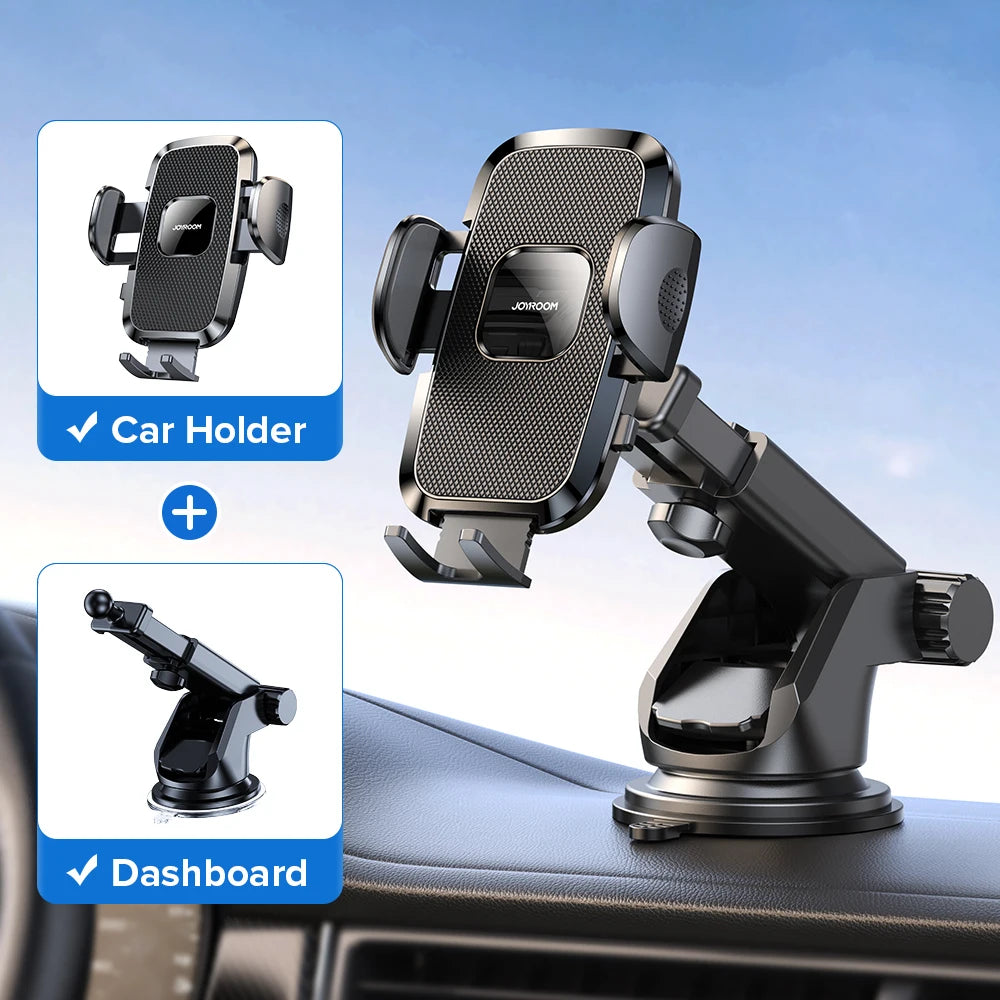 Support Téléphone Voiture Tableau de Bord – Vue 360°, Bras Flexible Long 9 pouces, Fixation Universelle pour Pare-brise et Grille d’Aération