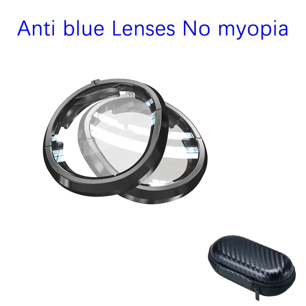 ontures Magnétiques Myopie pour Meta Quest 3 – Verres Correcteurs Anti Lumière Bleue