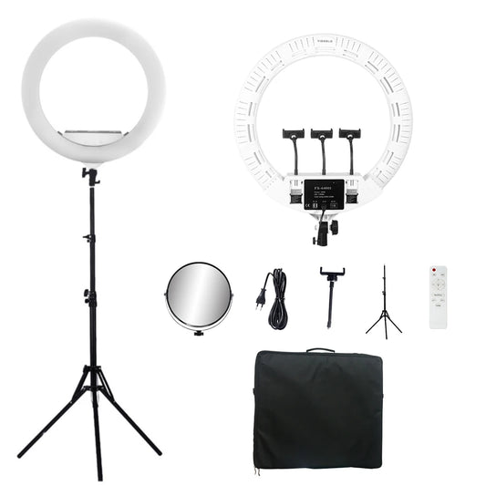 Yidoblo FS640II – Anneau LED Professionnel 22" avec Trépied 100W