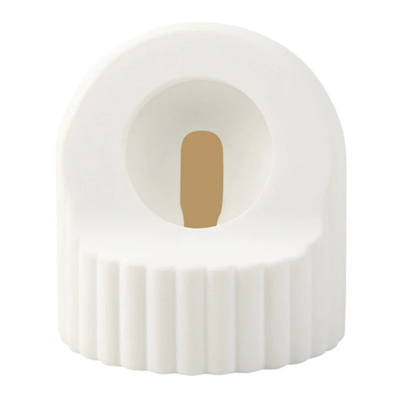 Support Chargeur en Silicone pour Apple Watch – Station de Recharge Compatible Ultra, Series 10 à 2, Toutes Tailles (38-49mm)