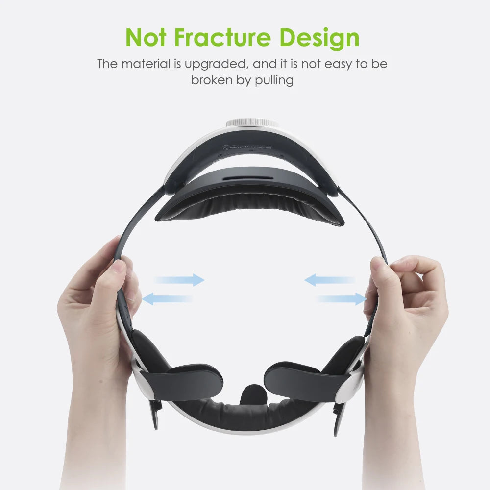 BOBOVR M2 Plus Head Strap – Sangle Elite avec Double Batterie pour Quest 2