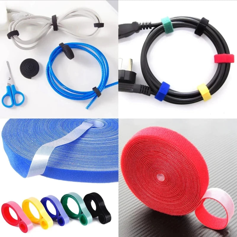 Attache Câble 5M Velcro – Organiseur Polyvalent