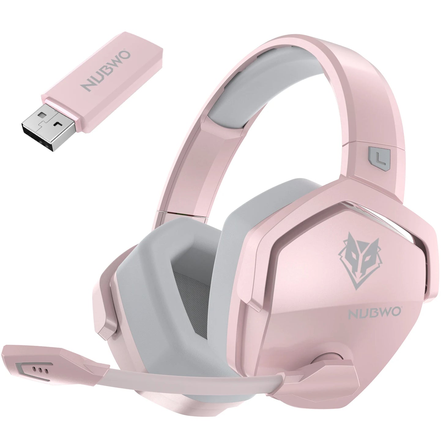 Casque Gaming Sans Fil NUBWO G06 – Double Connectivité 2.4GHz et Bluetooth avec Microphone pour PS5, PS4, PC, Mobile et Switch