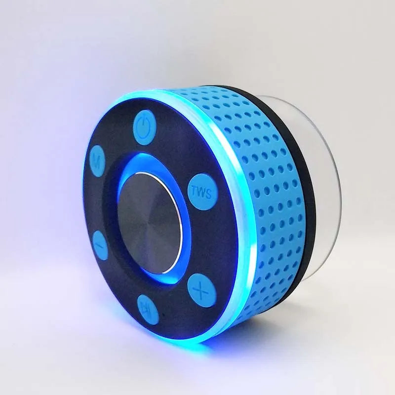Enceinte Bluetooth résistante à l'eau IPX - Son Basses Profondes et Radio FM
