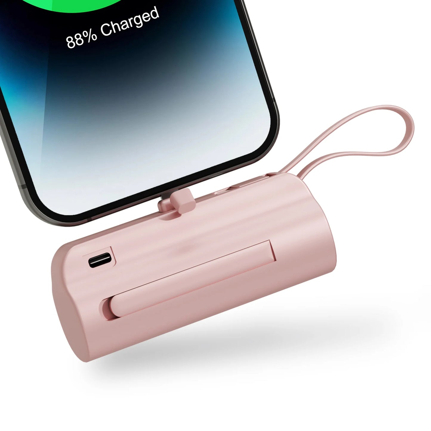 Mini Power Bank Portable 4500mAh – Chargeur Compact avec Double Ports USB-C pour iPhone 16/15 et Android