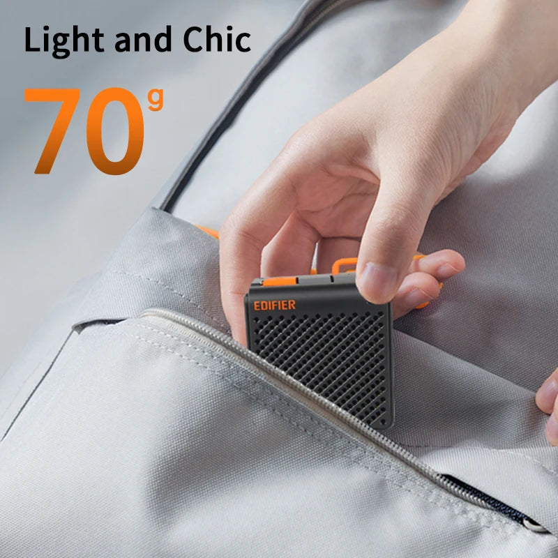 Enceinte Bluetooth Portable Edifier MP85 – Ultra Légère 70g, Bluetooth 5.3 et Contrôle APP avec Paramètres EQ