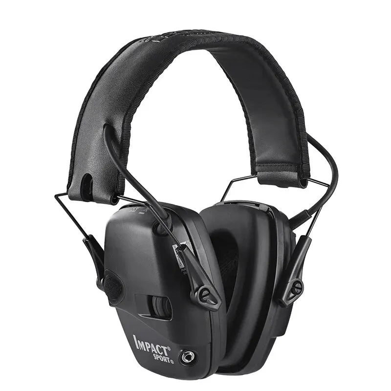 Earmuffs de Tir Électroniques – Casque Tactique avec Amplification Sonore et Protection Anti-Bruit pour Sports de Plein Air