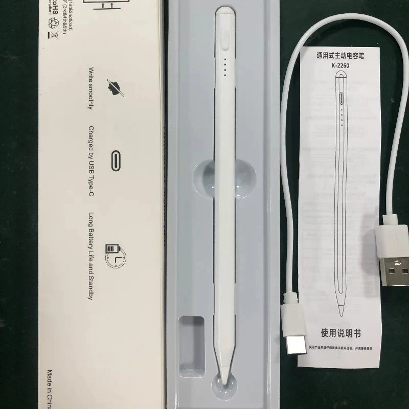 Stylet Actif Universel PHONEPACE 2260 – Compatible Android, Apple iOS, HarmonyOS, Windows Partiel