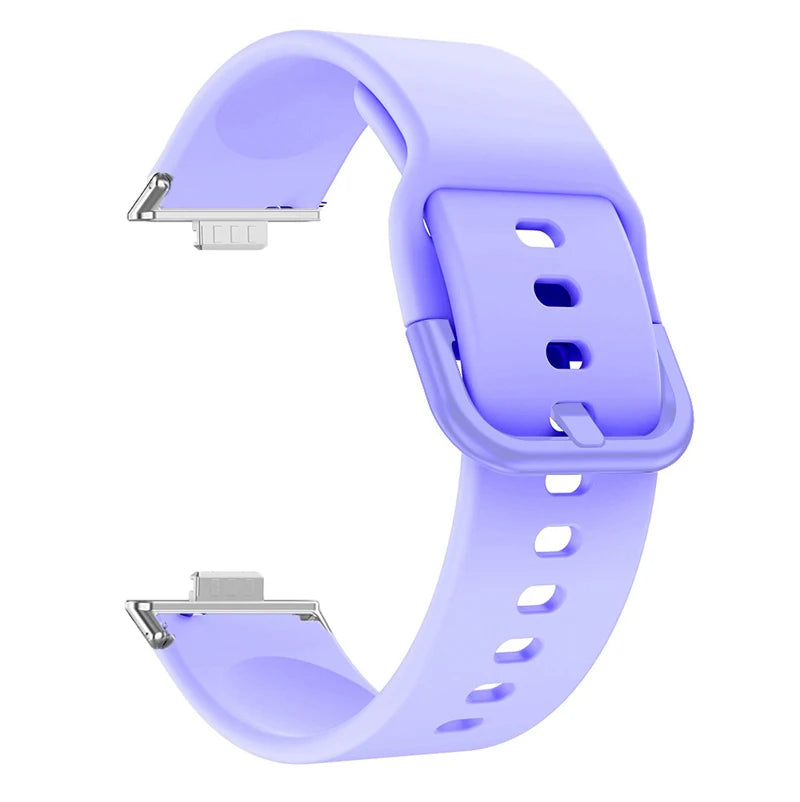 Bracelet Silicone pour Huawei Watch Fit 3 – Bande de Remplacement Confortable et Durable