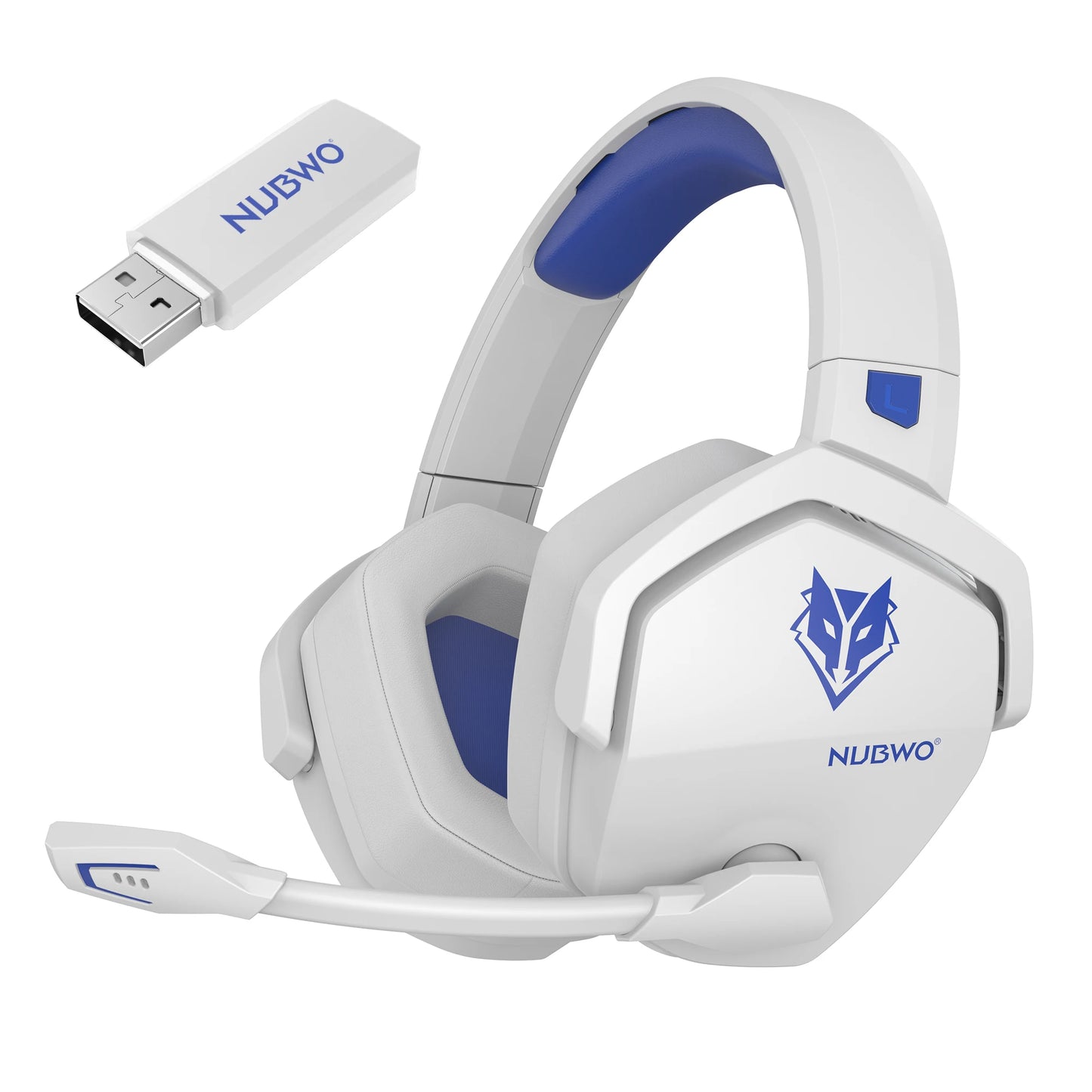 Casque Gaming Sans Fil NUBWO G06 – Double Connectivité 2.4GHz et Bluetooth avec Microphone pour PS5, PS4, PC, Mobile et Switch