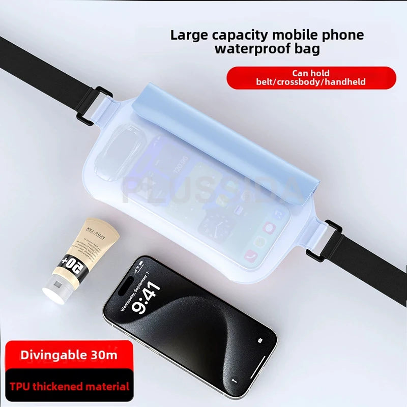 Sac Étanche IPX8 pour Téléphone – Compatible iPhone, Samsung, Redmi