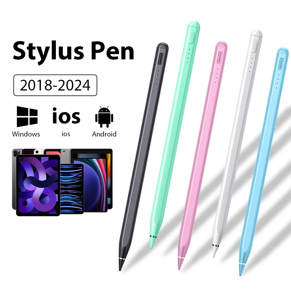 Stylet Universel Actif – Stylo Tactile pour Android, iOS, iPad (9e, 10e gen), MINI 6/7 et Tablettes Huawei, Lenovo P12, M10, Y700